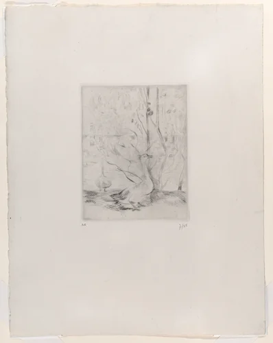 Goose by Berthe Morisot, print, 1889