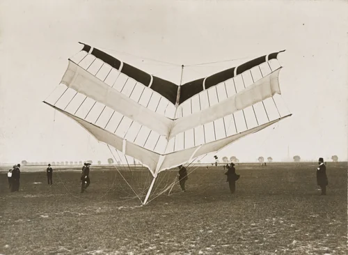 "The Unique Kite Invented by a Berlin Man Named Weichert" by Paul Thompson, photograph