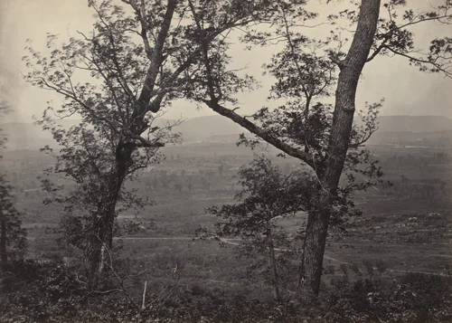 Orchard Knob, from Mission Ridge from the album Photographic Views of Sherman's Campaign by George N. Barnard, photograph, 1864
