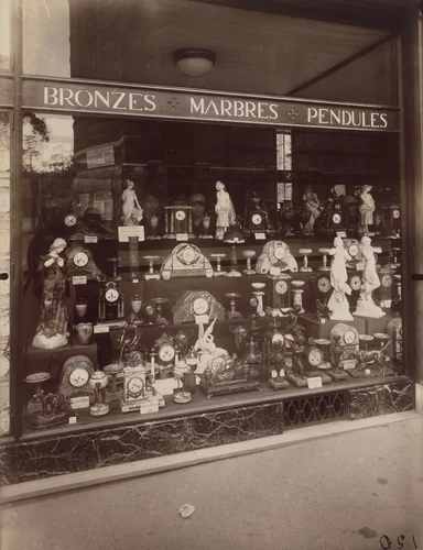 Avenue des Gobelins. Bijouterie by Eugène Atget, photograph, 1926