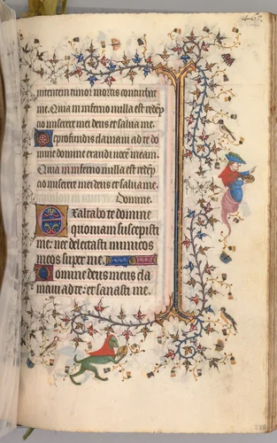 Hours of Charles the Noble, King of Navarre (1361-1425): fol. 228r, Text by Master of the Brussels Initials and Associates, book, 1400-1410