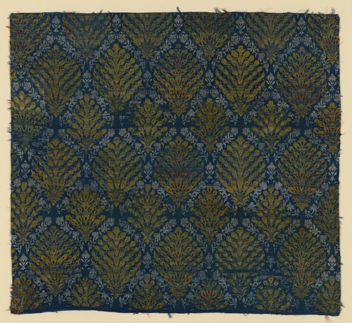 Panel (Dress Fabric) by Iran, textile, 1701-1900