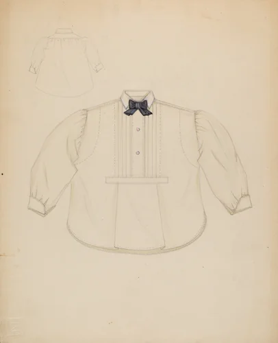 Man's Miniature Shirt by Sylvia Dezon, index of american design, 1936