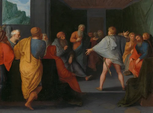 The Conference of the Gauls at Reims by Otto van Veen, painting, 1600-1613