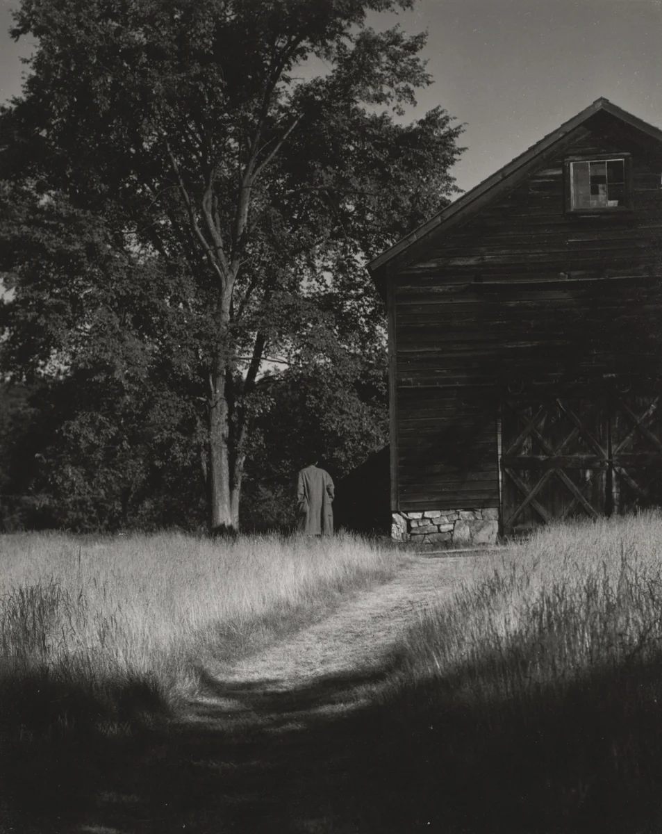 Barn, Lake George by Alfred Stieglitz, photograph, 1936