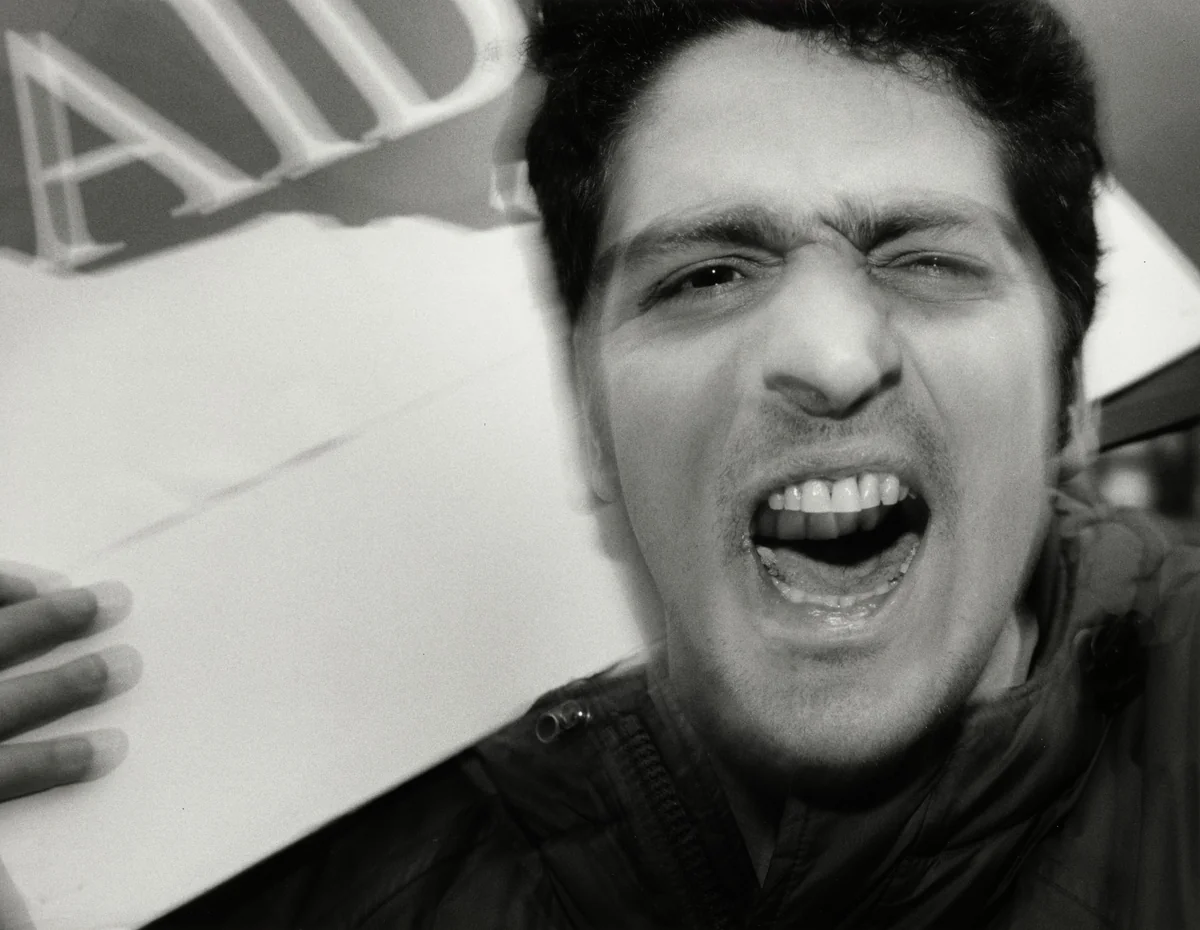 Michael Petrelis by Nancy Andrews, photograph, 1993