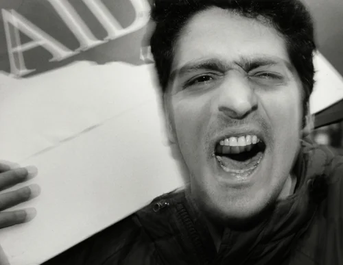 Michael Petrelis by Nancy Andrews, photograph, 1993