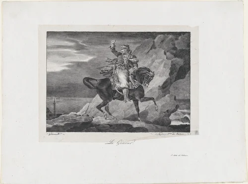 The Giaour by Théodore Gericault, print, 1820