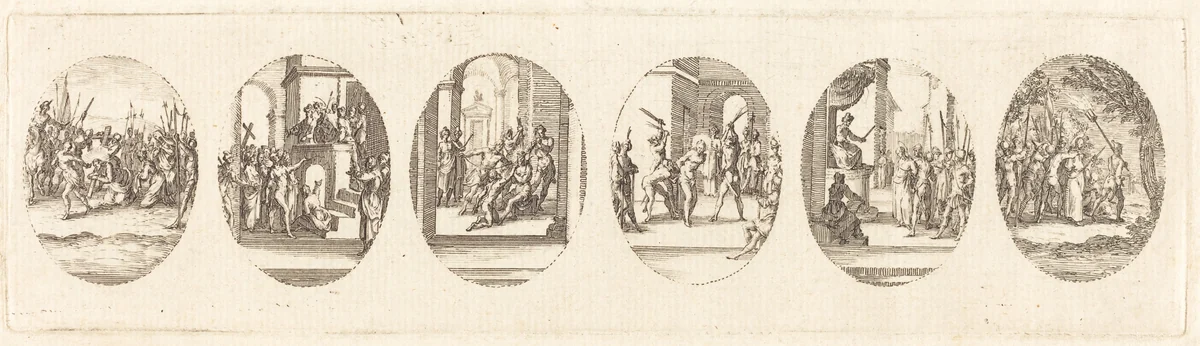 Mysteries of the Passion by Jacques Callot, print, 1631