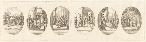 Mysteries of the Passion by Jacques Callot, print, 1631