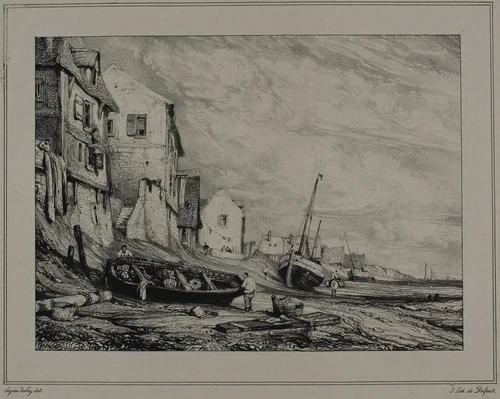 Normandy by Eugène Isabey, print, 1831