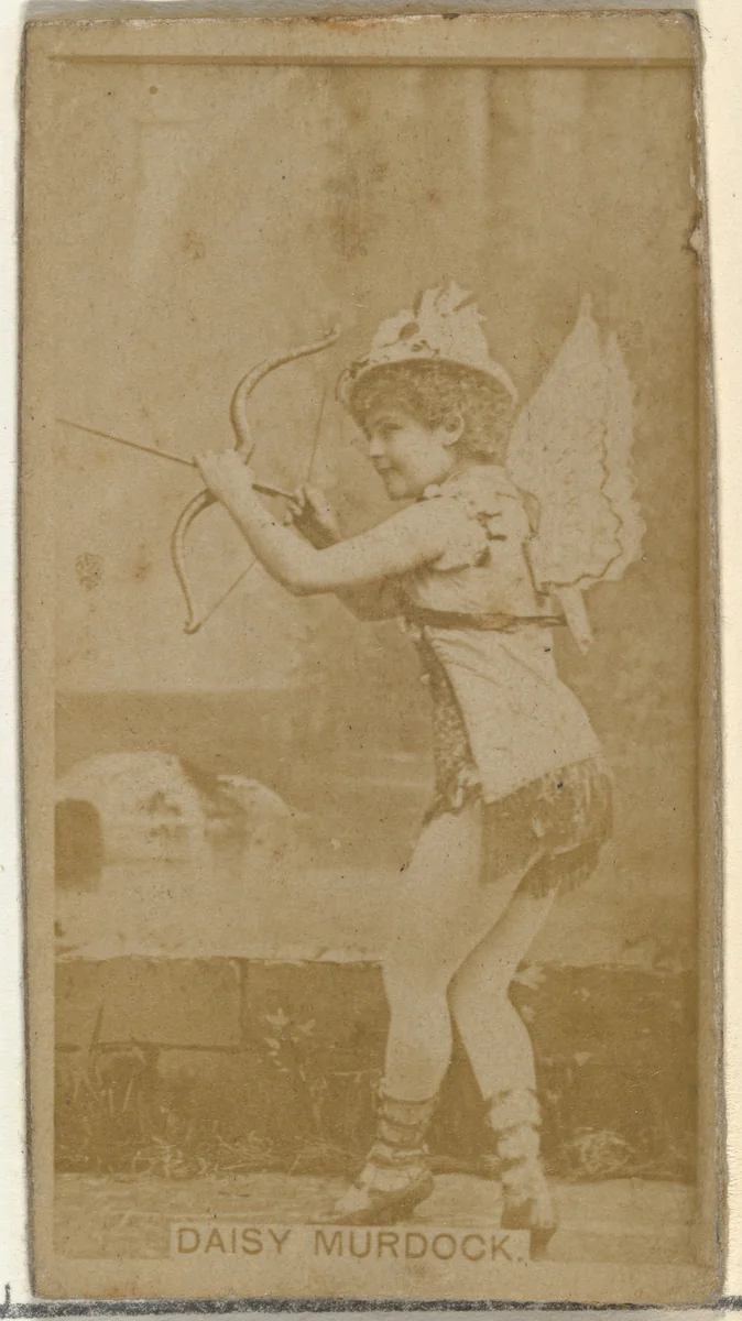 Daisy Murdoch, from the Actors and Actresses series (N145-8) issued by Duke Sons & Co. to promote Duke Cigarettes by W. Duke, Sons & Co., photograph, 1890-1895