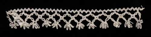 Bobbin Lace Edging of Points by Unknown, textile, 1540-1560