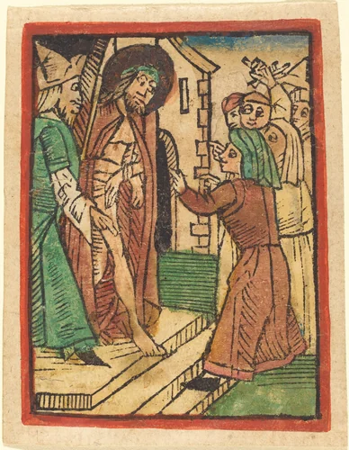 Ecce Homo by German 15th Century, print, 1480-1490