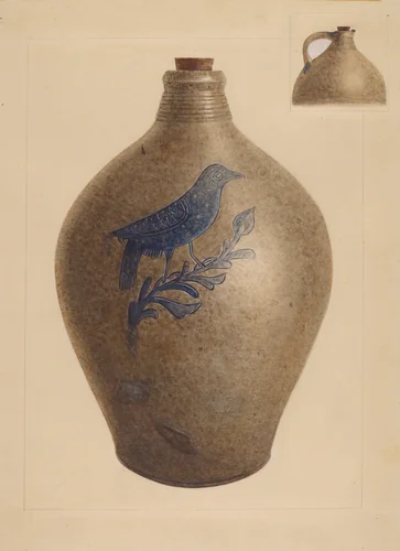 Jug by Charlotte Sperber, index of american design, 1937