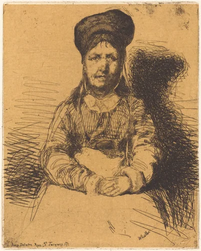 La Rétameuse by James McNeill Whistler
Auguste Delâtre, print, 1858