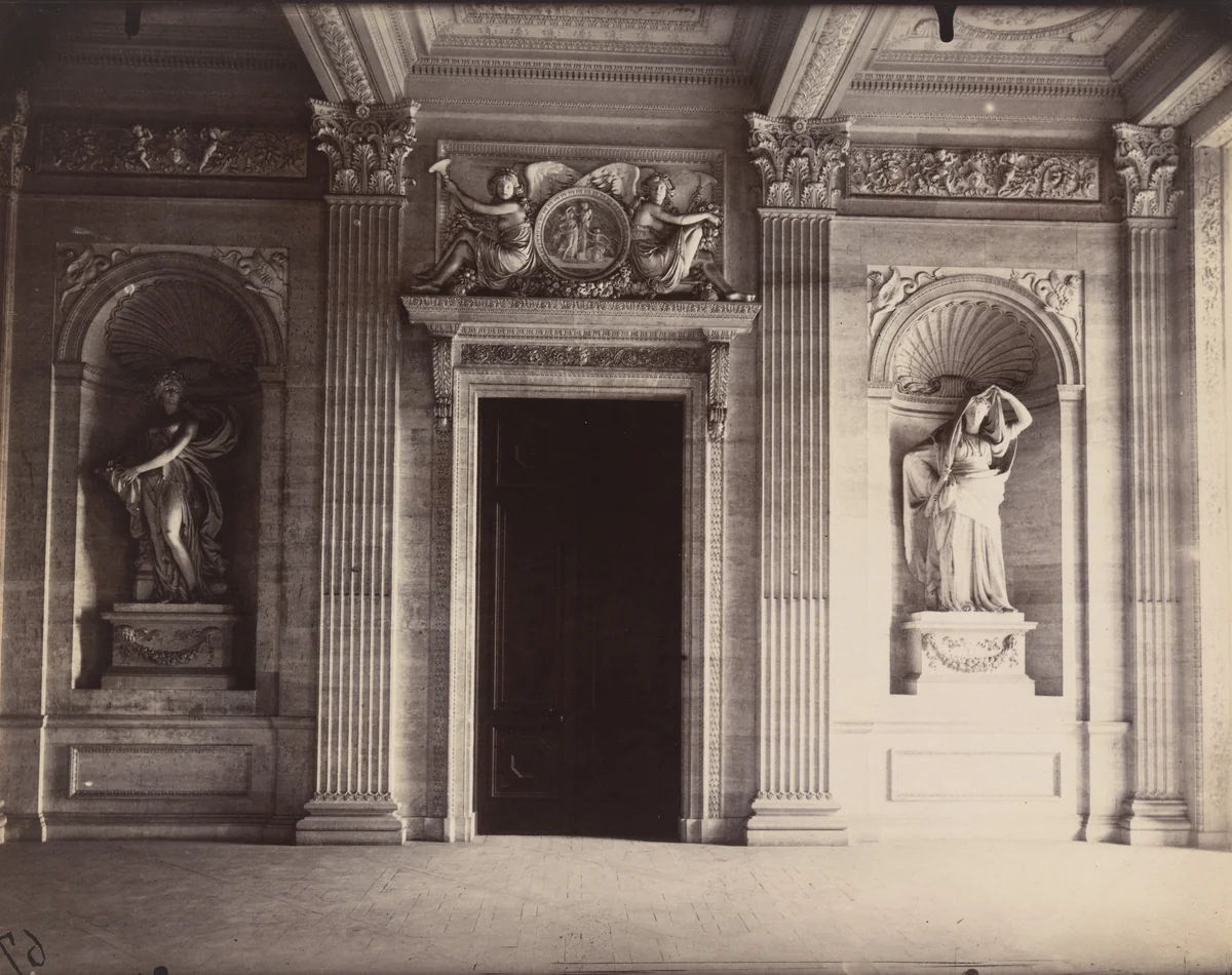 Château de Maisons-Laffitte by Eugène Atget, photograph, 1910