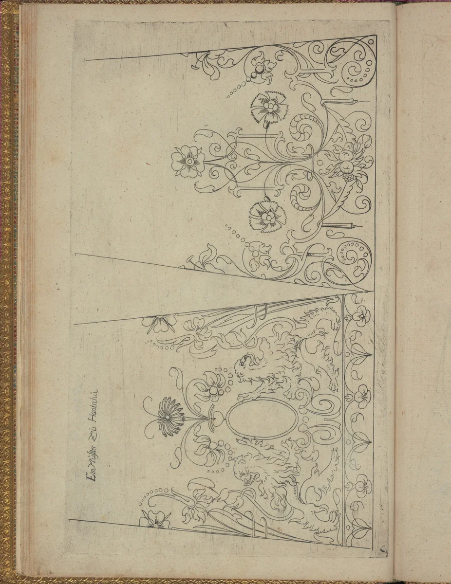 New Modelbüch (Page 14v) by Andreas Bretschneider, book, 1615
