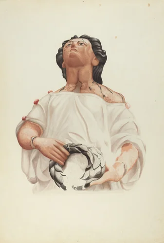 Figurehead by American 20th Century, index of american design, 1935-1942