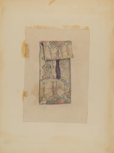 Bag by Mary Berner, index of american design, 1935-1942