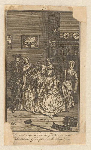 Jan Klaaszen, of de gewaande Dienstmaagd by anonymous, print, 1801-1900