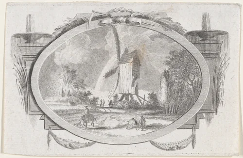 Summer(?) by Charles Michel Campion, print, 1768