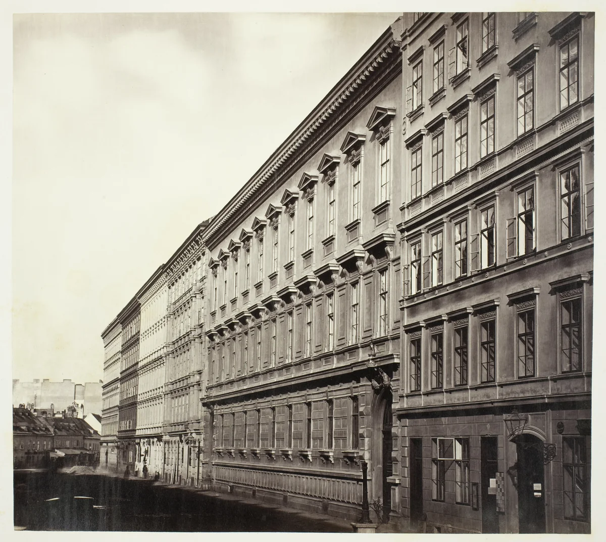 Berggasse No. 16, Palais des Grafen Georg Festetics de Tolna by Artist Unknown, photograph, 1860-1869