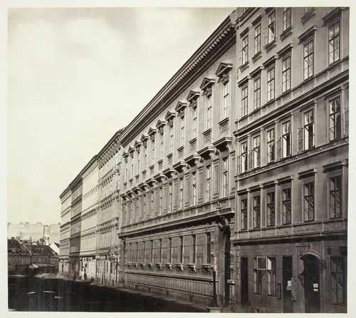 Berggasse No. 16, Palais des Grafen Georg Festetics de Tolna by Artist Unknown, photograph, 1860-1869