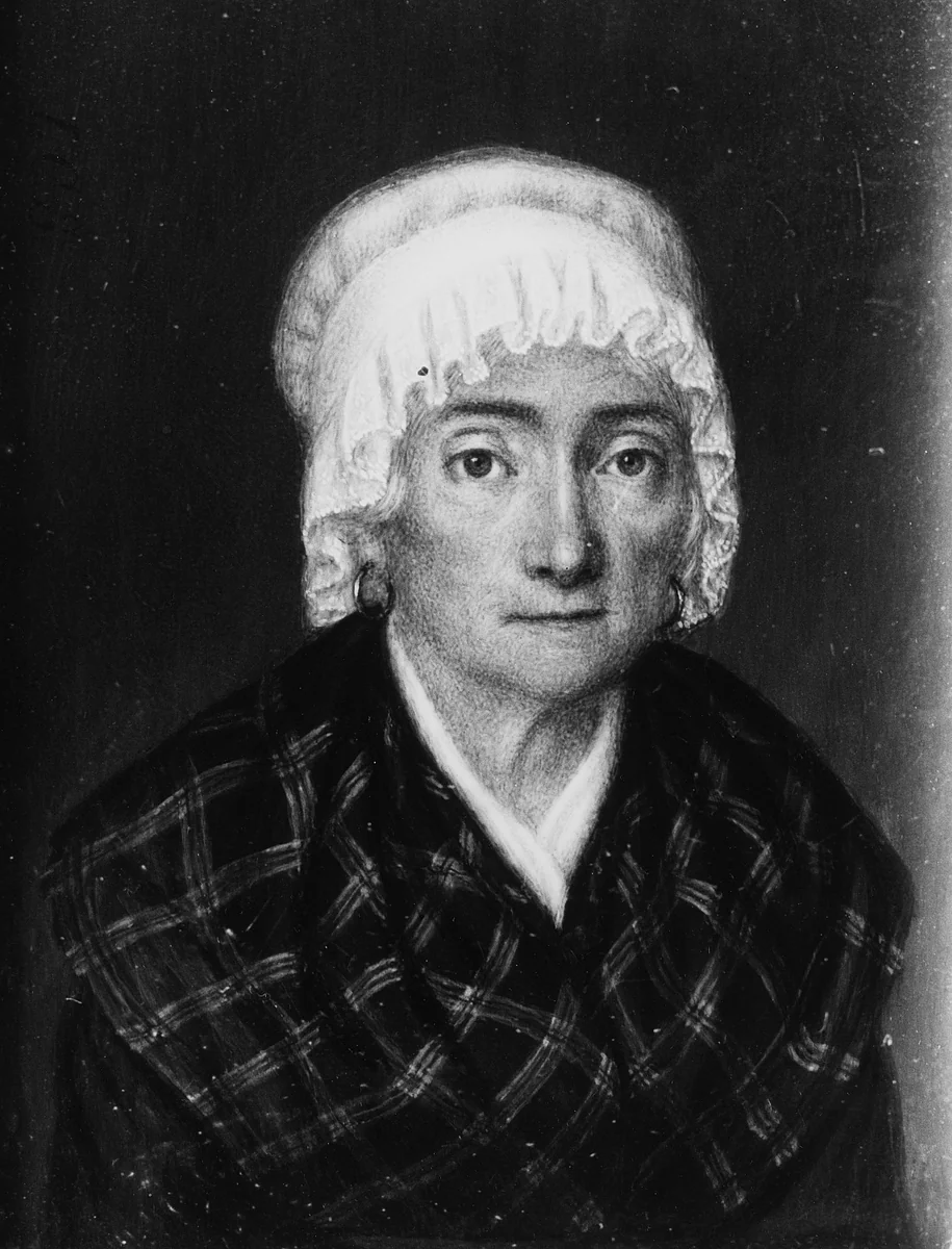 Mrs. Daniel Strobel Jr. (Anna Church) by Louisa Catherine Strobel, artwork, 1827-1830