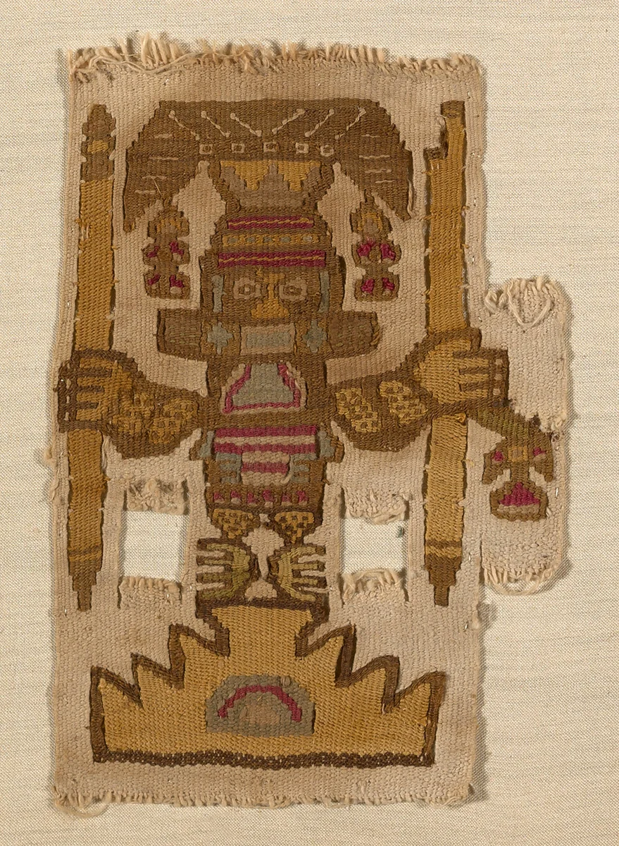 Patch by Lambayeque, textile, 1000-1476