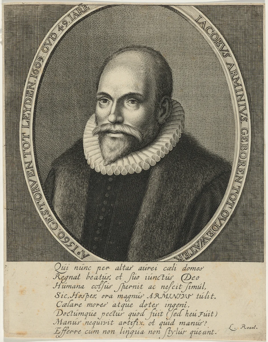 Jacobus Arminius by Unknown 19th Century, print, 1800-1899