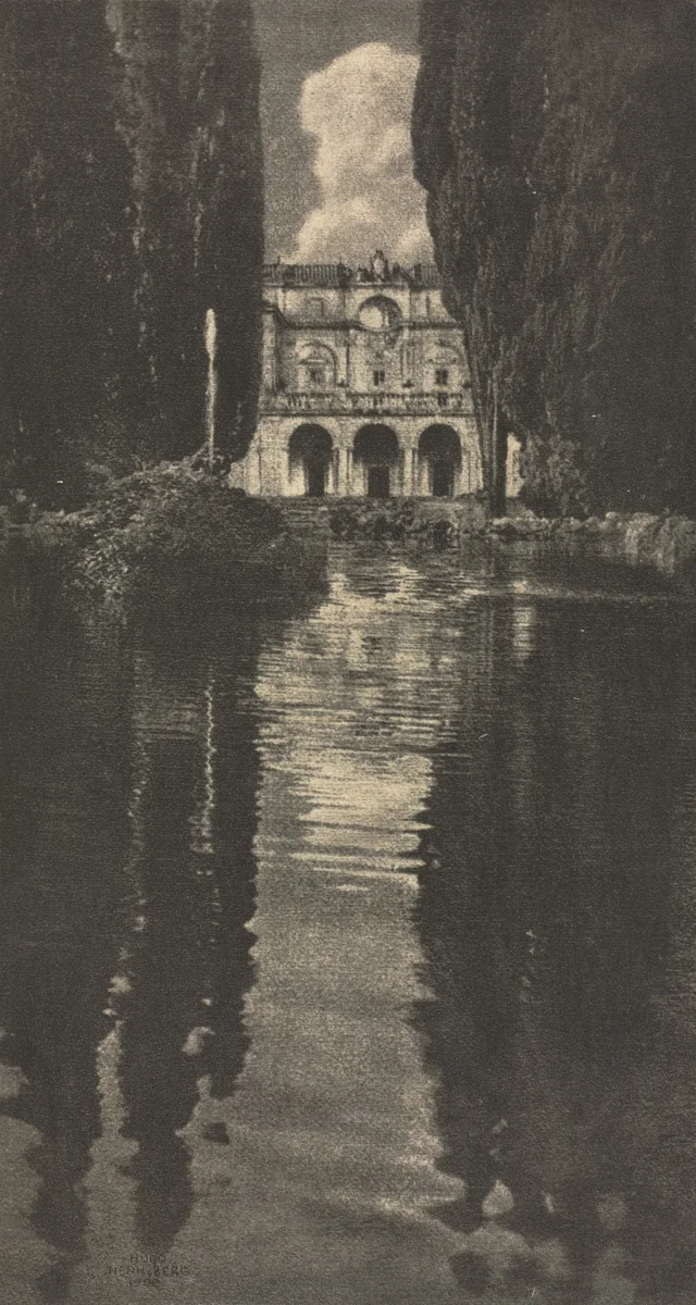 Camera Work: Villa Falconieri by Hugo Henneberg, book, 1906