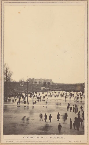 Central Park by George Stacy, photograph, 1860-1869