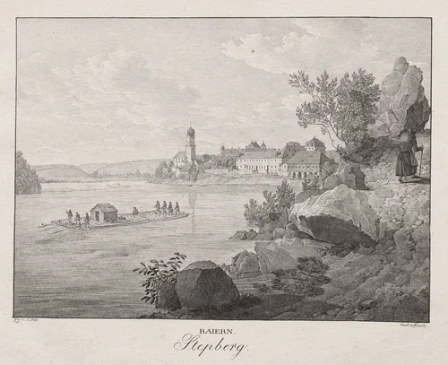 Baiern, Stepberg by Jakob Alt, print