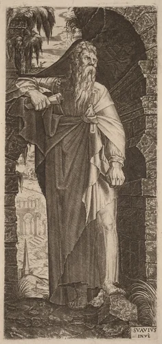 Saint Paul by Lambert Suavius, print, 1510-1567