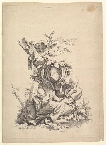 Taste by Chez Huquier, print, 1703-1770