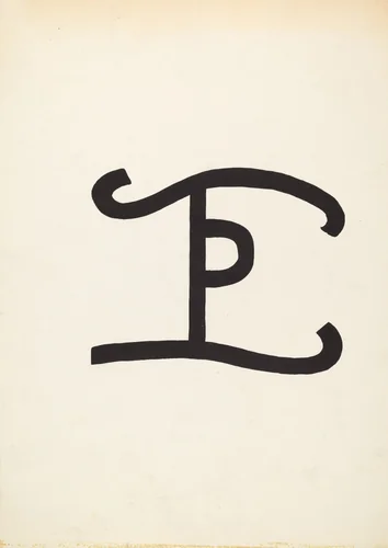 Cattle Brand by J. Henry Marley, index of american design, 1936
