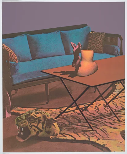 Figurine Cup III by Ken Price, print, 1969-1970