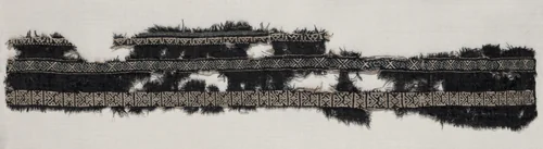 Fragment of Border by Unknown, textile, 750-950