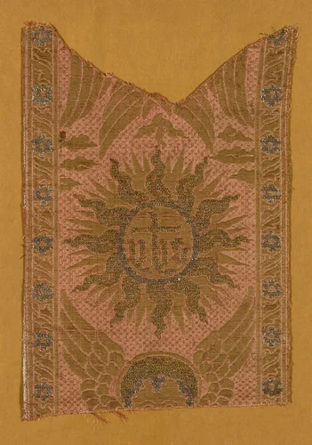 Fragment (From an Orphrey Band) by Italy, textile, 1401-1500
