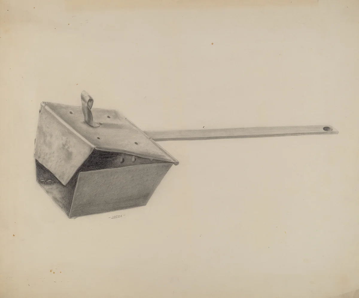 Hot Coal Carrier by Douglas Cox, index of american design, 1938