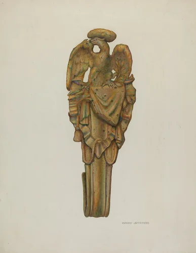 Tie-back by Harry Jennings, index of american design, 1939