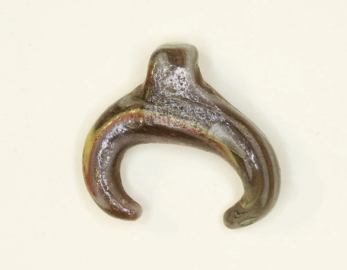 Amulet of the Lunar Crescent by Egyptian, metalwork, -1600-400