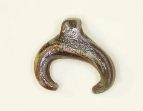 Amulet of the Lunar Crescent by Egyptian, metalwork, -1600-400