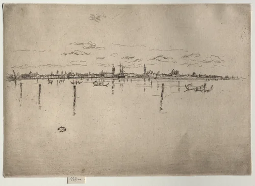 Little Venice by James McNeill Whistler, print, 1880