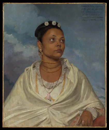 Joanna de Silva by William Wood, painting, 1792