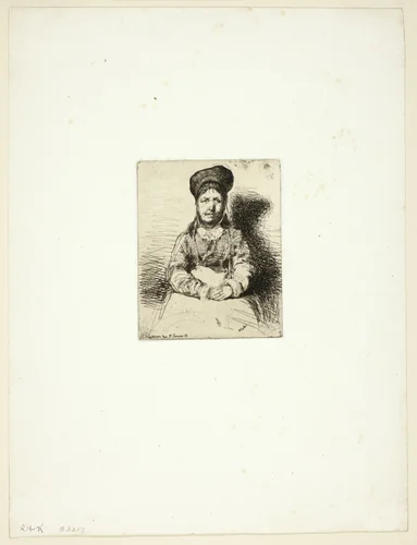 La Rétameuse by James McNeill Whistler, print, 1858