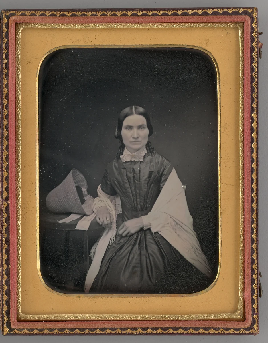 Untitled (Portrait of a Woman) by Unknown maker, other, 1853