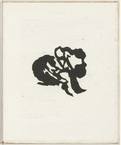 Plate (folio 24) from Cinéma calendrier du coeur abstrait, maisons (Cinema Calendar of the Abstract Heart, Houses) by Jean Arp, illustrated book, 1920