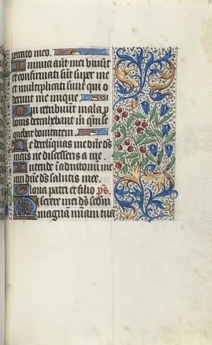 Book of Hours (Use of Rouen): fol. 85r by Master of the Geneva Latini, book, 1465-1475